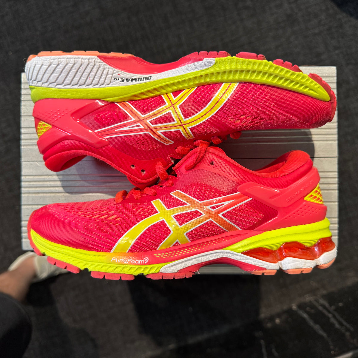 Asics Gel Kayano 26 'Laser Pink Sour Yuzu' (Second hand)