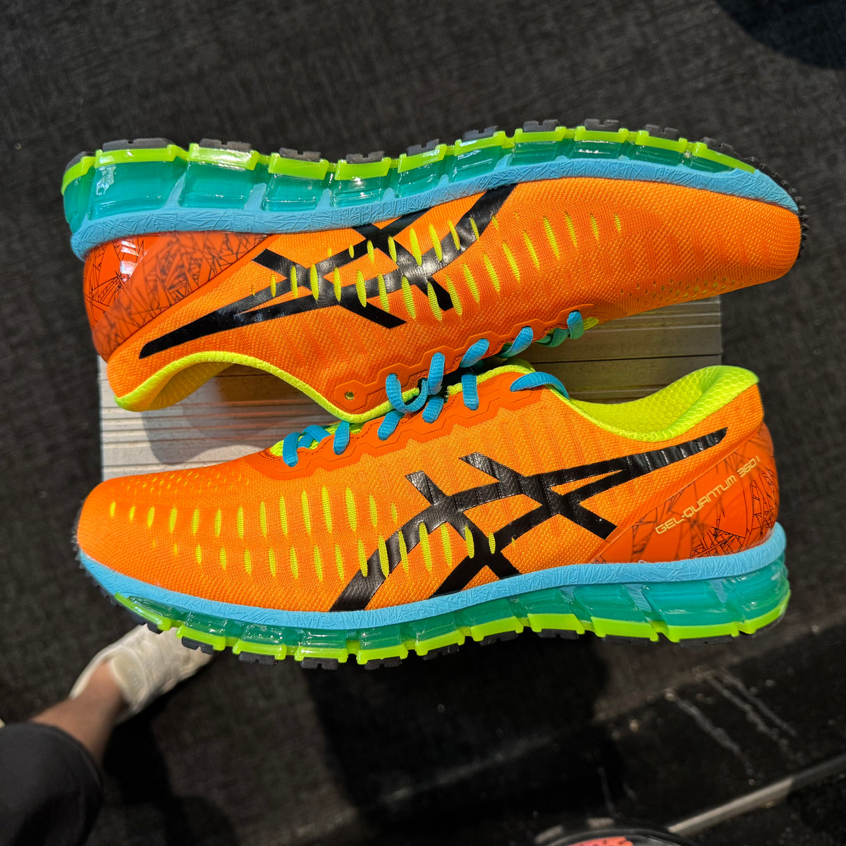 Asics Gel-Quantum 360 1 Habanero Aquarium' (Brand New)