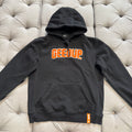 Geedup Play For Keeps Hoodie 'Black Orange' (Second hand)