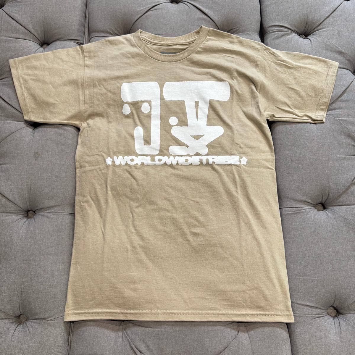 Judah Tribe Logo T-Shirt 'Tan' (Brand New)