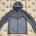 Nike Tech Fleece Jacket 'Light Blue Dark Navy' (Second hand)