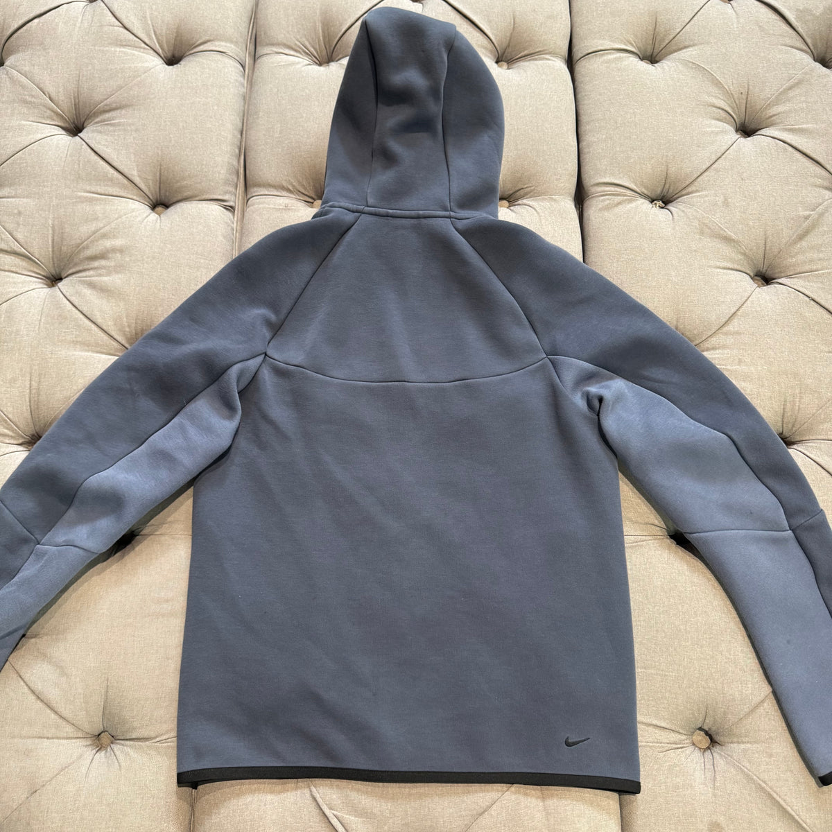 Nike Tech Fleece Jacket 'Light Blue Dark Navy' (Second hand)