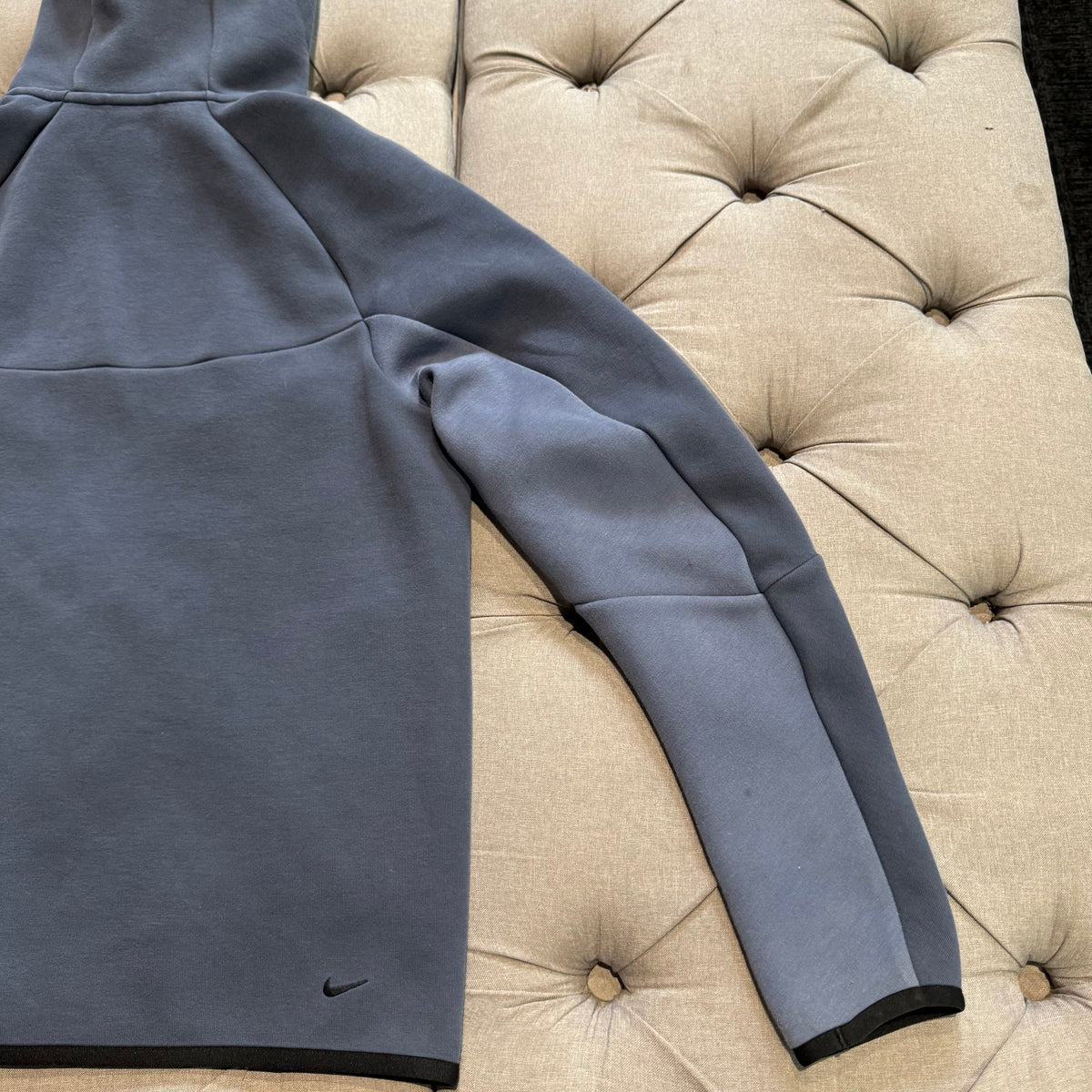 Nike Tech Fleece Jacket 'Light Blue Dark Navy' (Second hand)