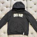 Geedup Play For Keeps Hoodie 'Black White' (Second hand)