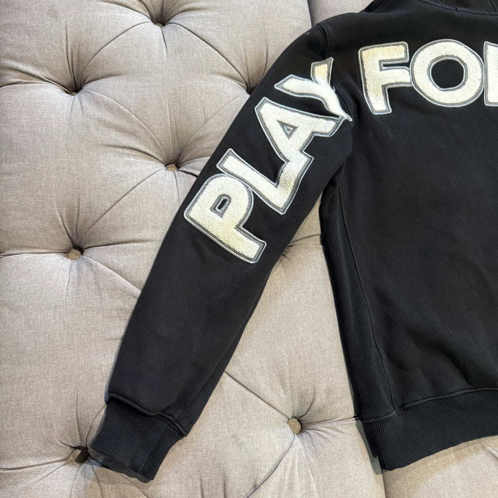 Geedup Play For Keeps Hoodie 'Black White' (Second hand)