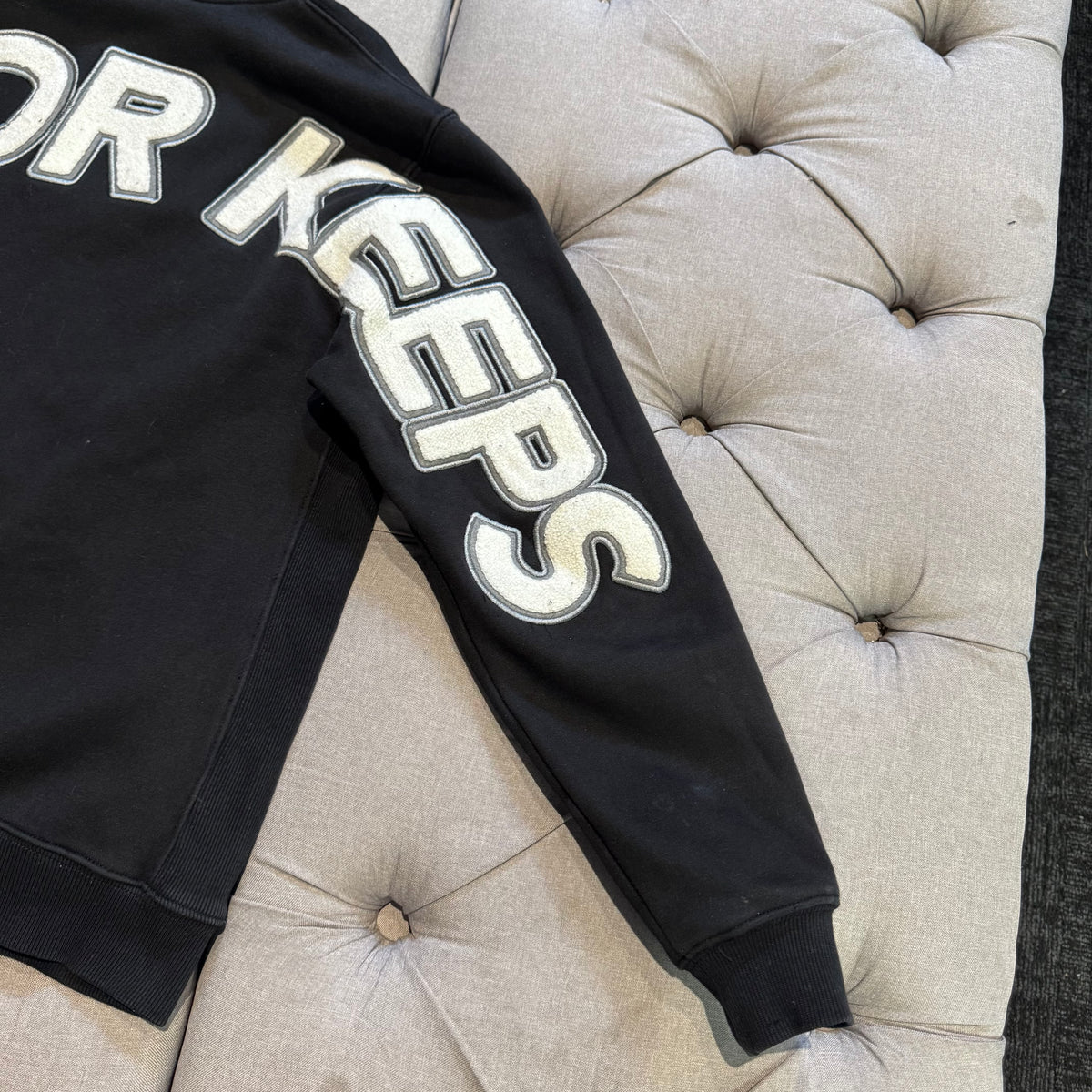 Geedup Play For Keeps Hoodie 'Black White' (Second hand)