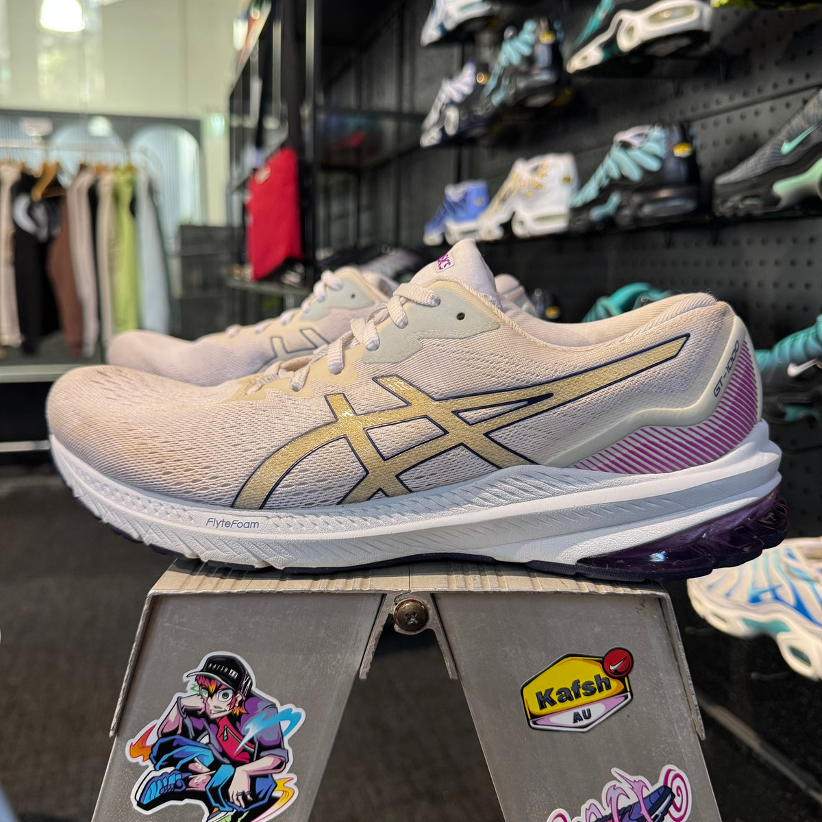 Asics GT-1000 'White Diva Blue' (Second hand)