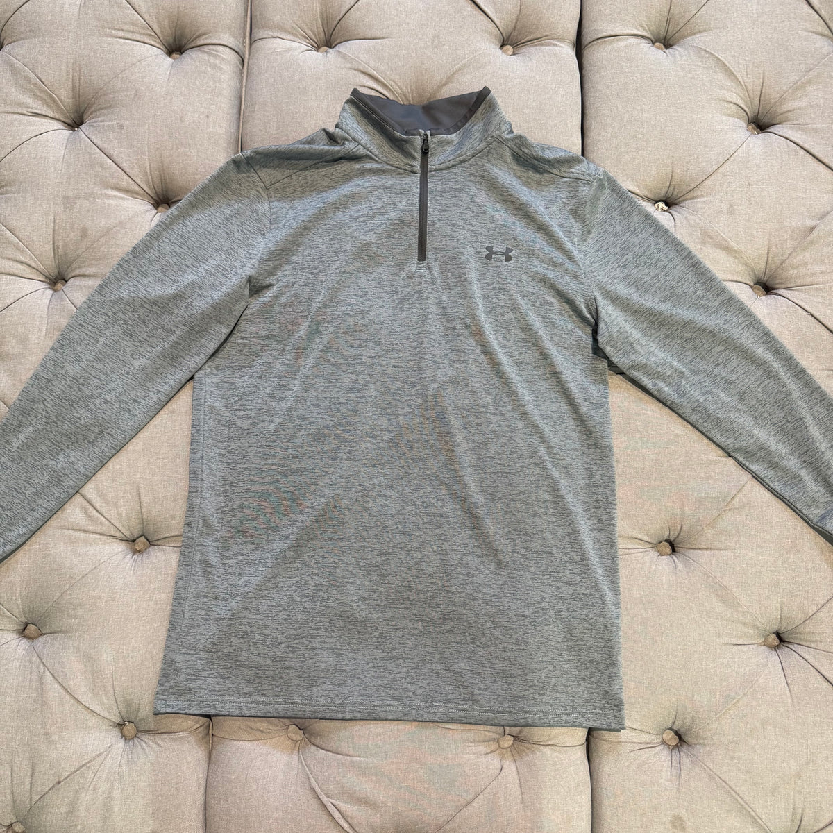 Under Armour Half-Zip Sleeve Jacket 'Charcoal Grey' (Second hand)