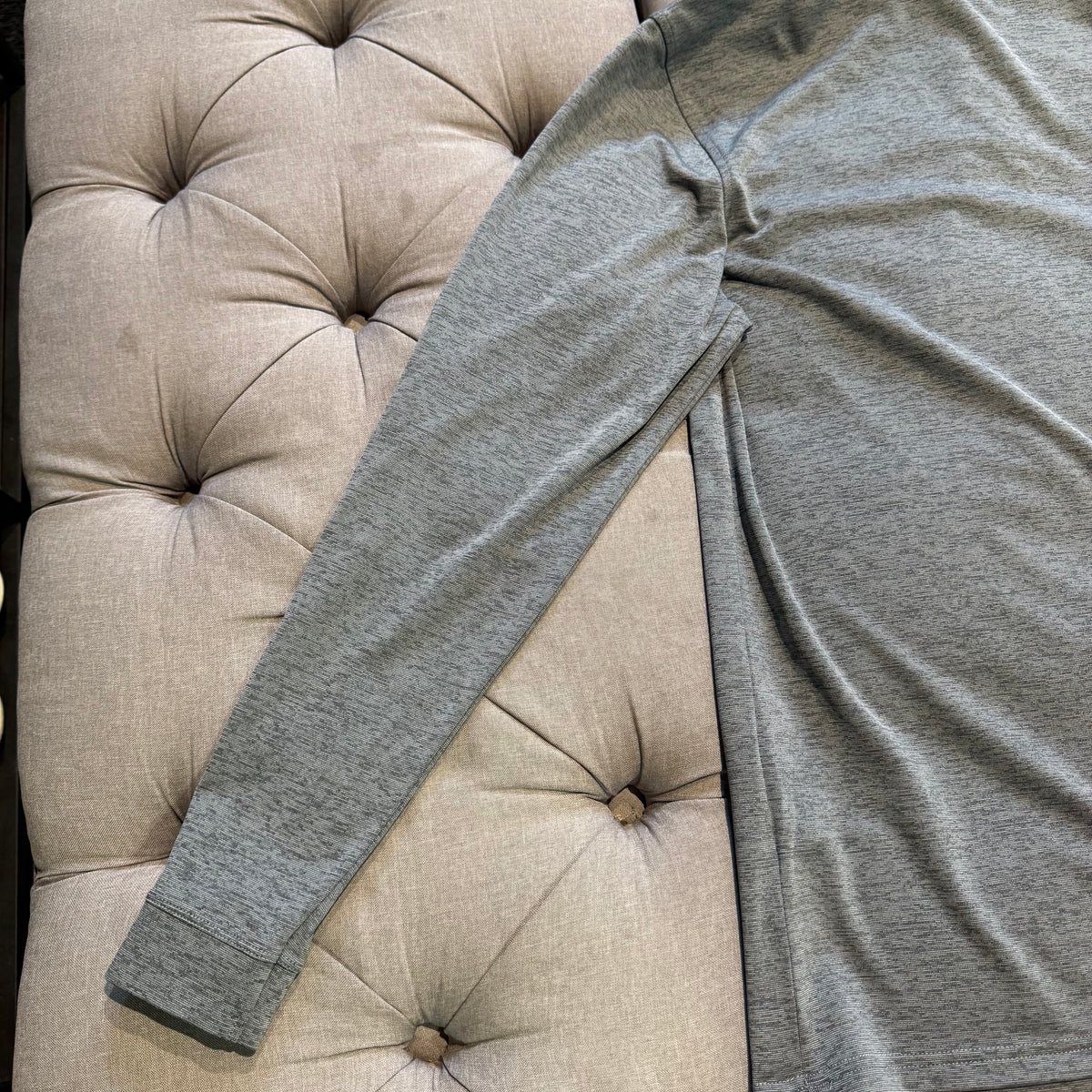 Under Armour Half-Zip Sleeve Jacket 'Charcoal Grey' (Second hand)