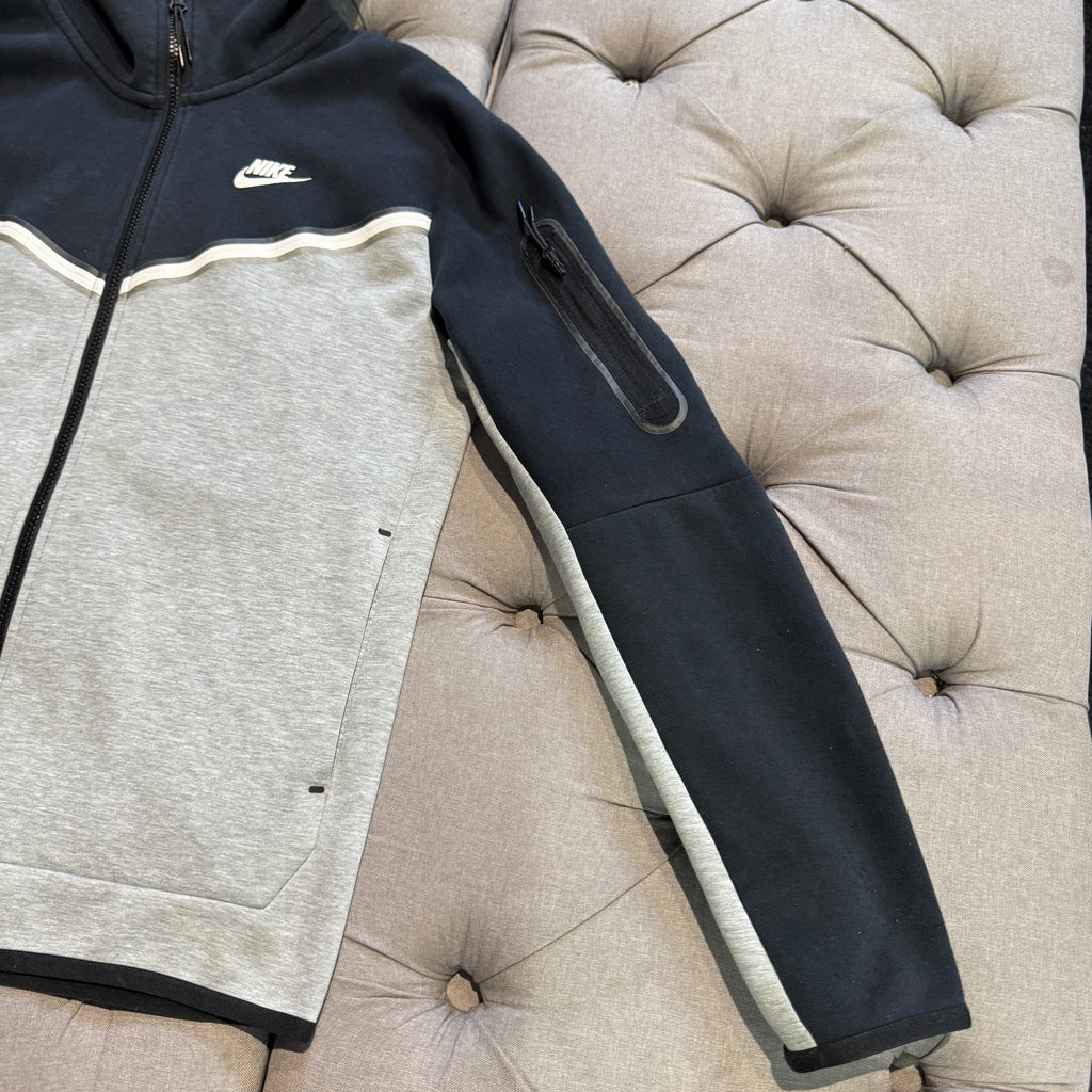 Nike Tech Fleece Jacket 'Black Grey' (Second hand)