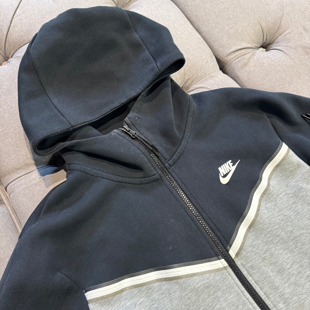 Nike Tech Fleece Jacket 'Black Grey' (Second hand)