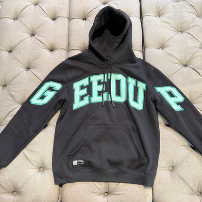 Geedup Team Logo Hoodie 'Navy Teal' (Second hand)