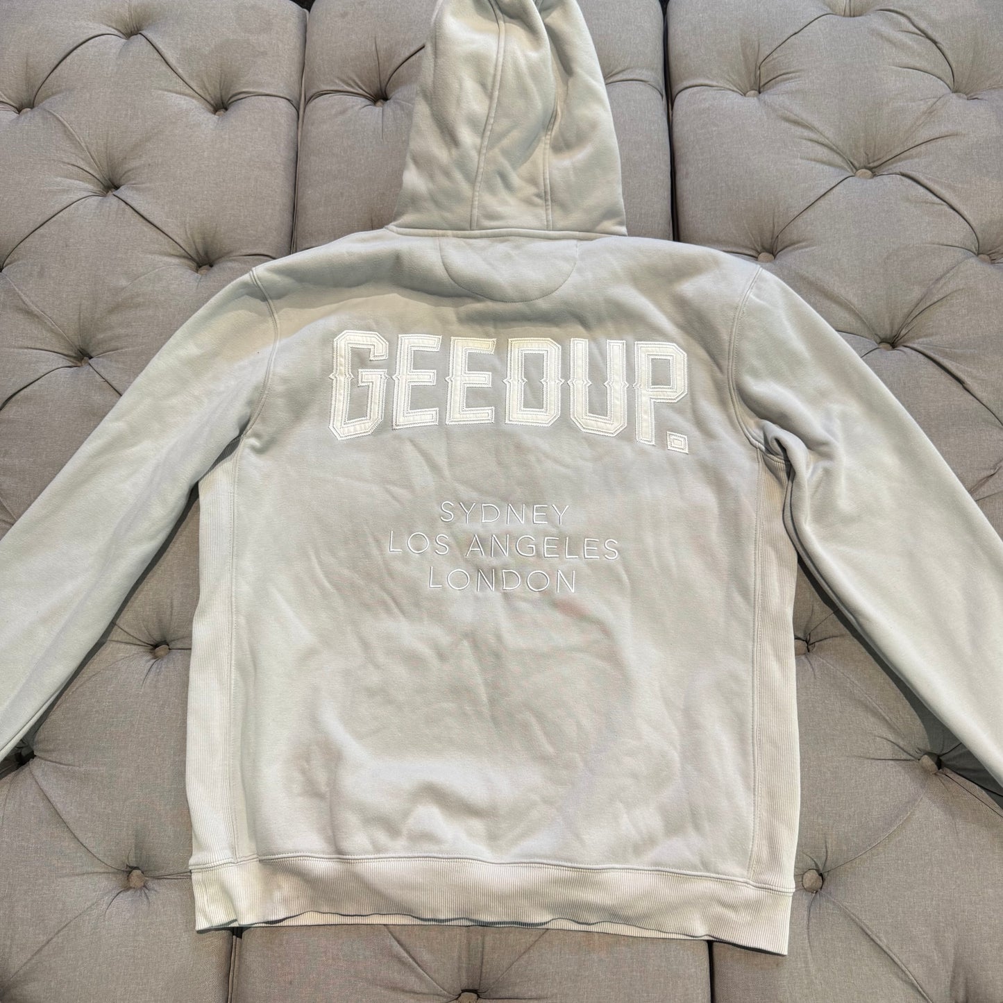 Geedup Citites Hoodie 'Grey' (Second hand)