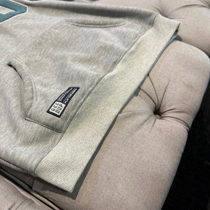 Geedup Team Logo Hoodie 'Grey Teal' (Second hand)
