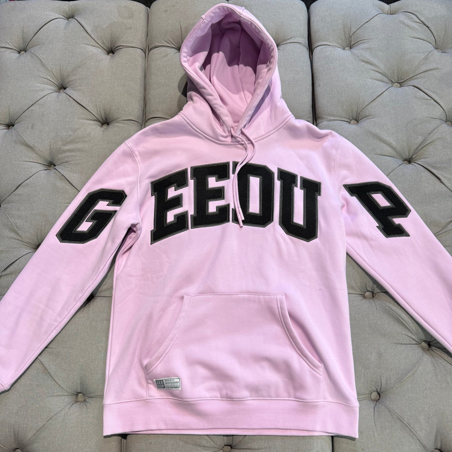 Geedup Team Logo Hoodie 'Lavender Black' (Second hand)