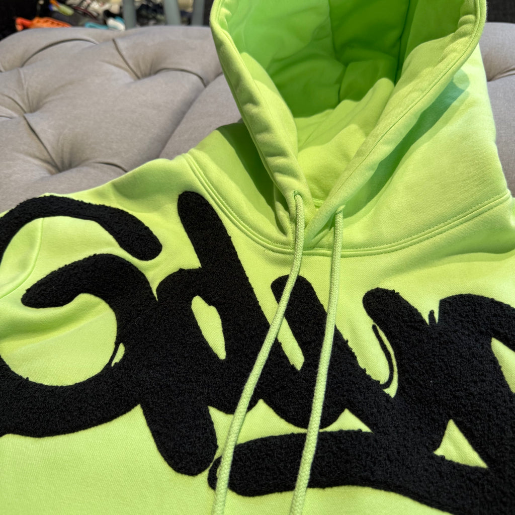 Geedup Handstyle Hoodie 'Pastel Green Black' (Second hand)