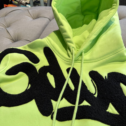 Geedup Handstyle Hoodie 'Pastel Green Black' (Second hand)