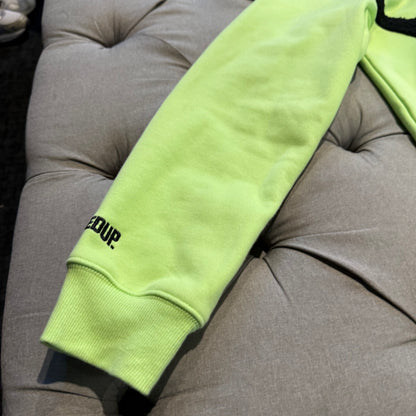 Geedup Handstyle Hoodie 'Pastel Green Black' (Second hand)
