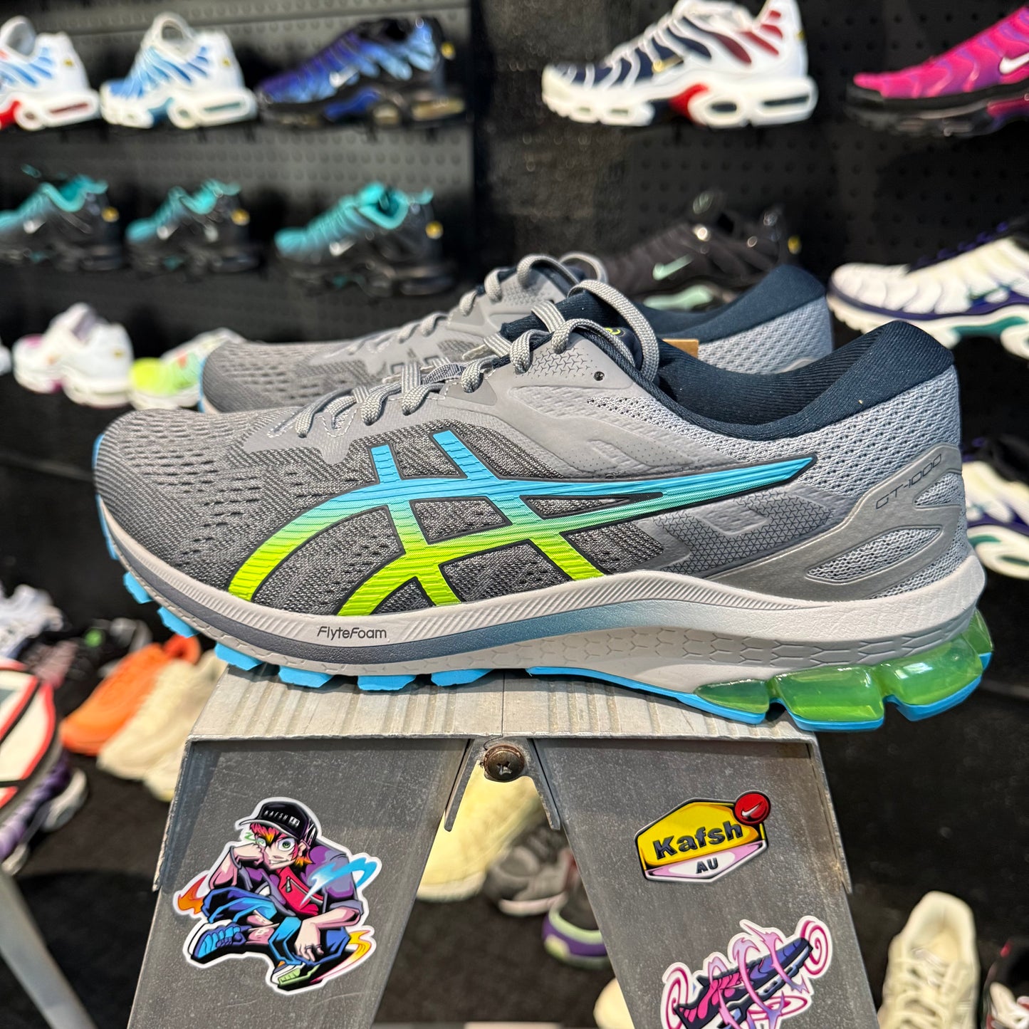 Asics Gel GT-1000 10 'Sheet Rock Hazard Green' (Brand New)