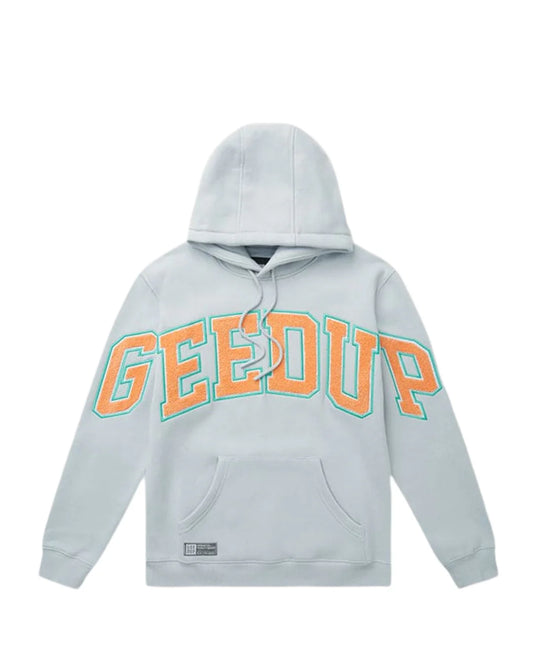 Geedup Team Logo Hoodie "Dolphin/Sky Blue"