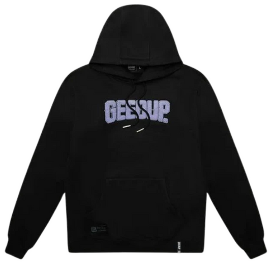 Geedup Play For Keeps Hoodie 'Black Lavender'