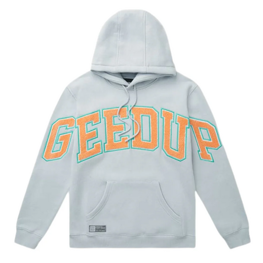 Geedup Team Logo Hoodie "Dolphin/Sky Blue"