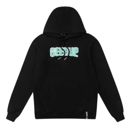 Geedup Play For Keeps Hoodie 'Black/Teal'