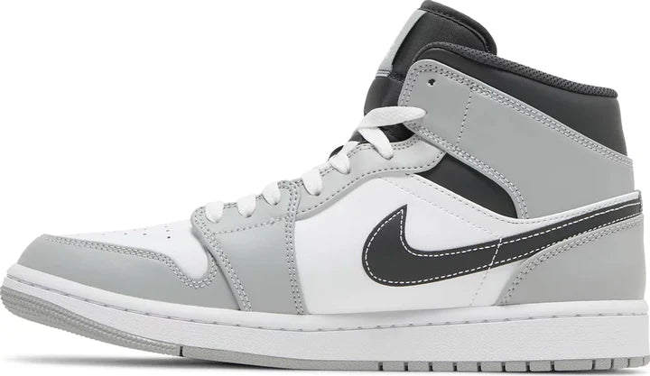 Air Jordan 1 Mid Light Smoke Grey Anthracite