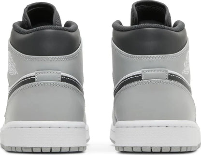 Air Jordan 1 Mid Light Smoke Grey Anthracite