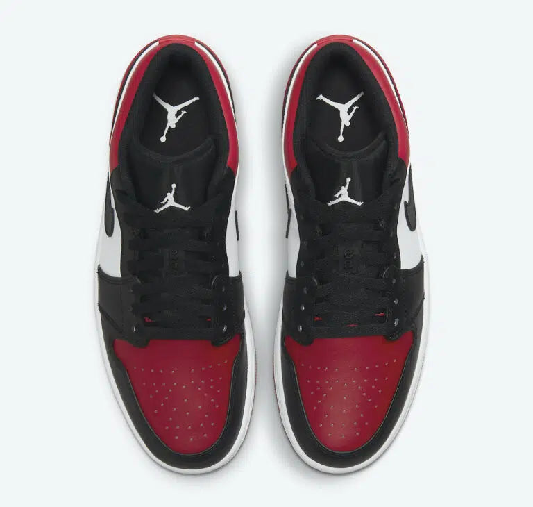 Jordan 1 Low Bred Toe