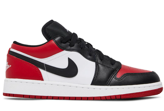 Air Jordan 1 Low Bred Toe GS