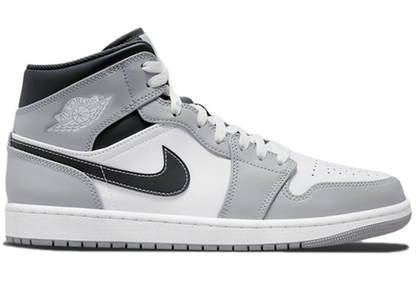 Air Jordan 1 Mid Light Smoke Grey Anthracite